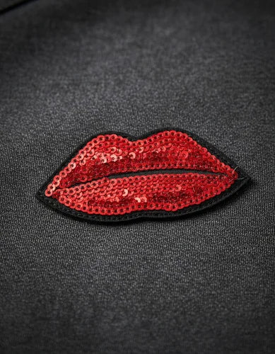 Parche Camiseta Labios Glam