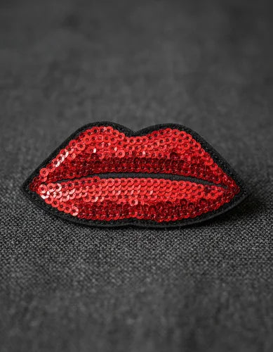 Parche Camiseta Labios Glam