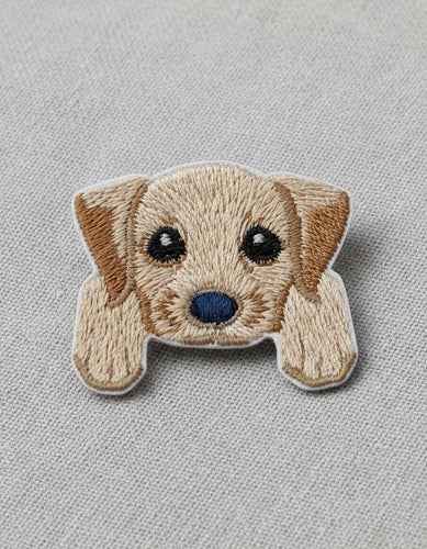Parche Camiseta Labrador Cachorro