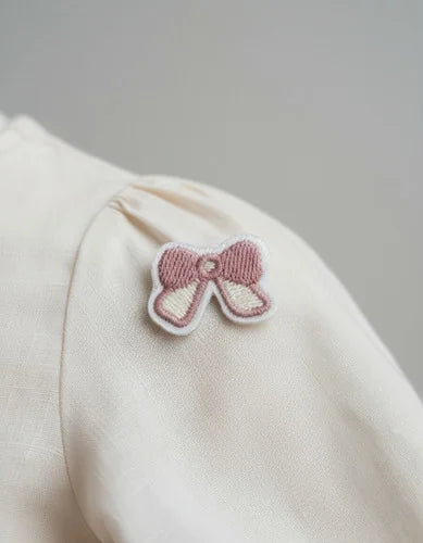 Parche Camiseta Lazo Rosa Pastel