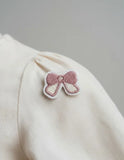 Parche Camiseta Lazo Rosa Pastel