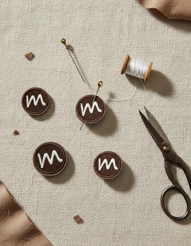 Parche Camiseta M Marrón