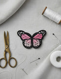 Parche Camiseta Mariposa Alas Rosadas
