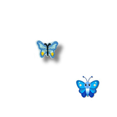 Parche Camiseta Mariposa Azul