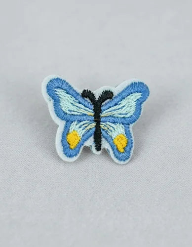 Parche Camiseta Mariposa Azul