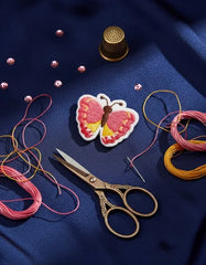 Parche Camiseta Mariposa Rosa