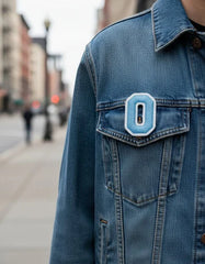 Parche Camiseta Número 0 Azul