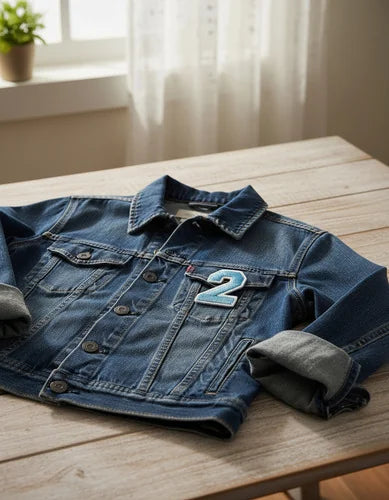 Parche Camiseta Número 2 Azul