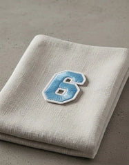 Parche Camiseta Número 6 Azul