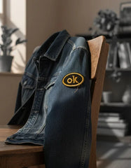 Parche Camiseta OK Dorado Clásico