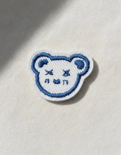 Parche Camiseta Oso Azul Dormilón