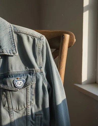 Parche Camiseta Oso Azul Dormilón