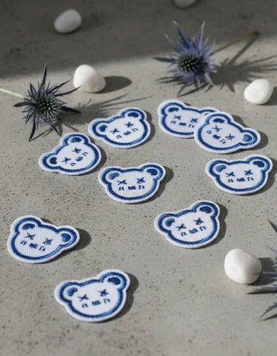 Parche Camiseta Oso Azul Dormilón