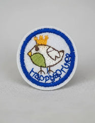 Parche Camiseta Pájaro Happy