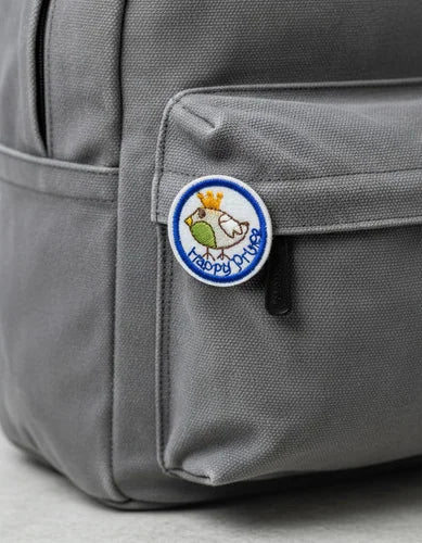 Parche Camiseta Pájaro Happy