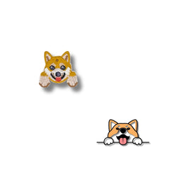 Parche Camiseta Perro Shiba Inu