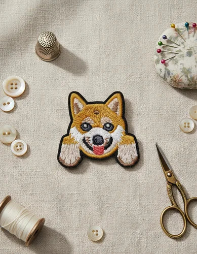 Parche Camiseta Perro Shiba Inu