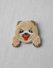 Parche Camiseta Pomerania Sonriente