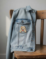 Parche Camiseta Pomerania Sonriente