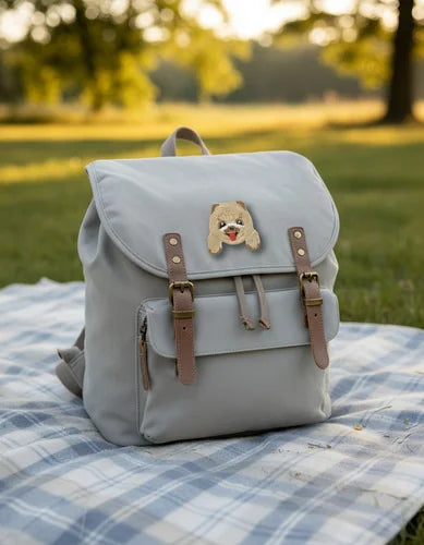 Parche Camiseta Pomerania Sonriente