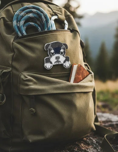 Parche Camiseta Schnauzer Serio