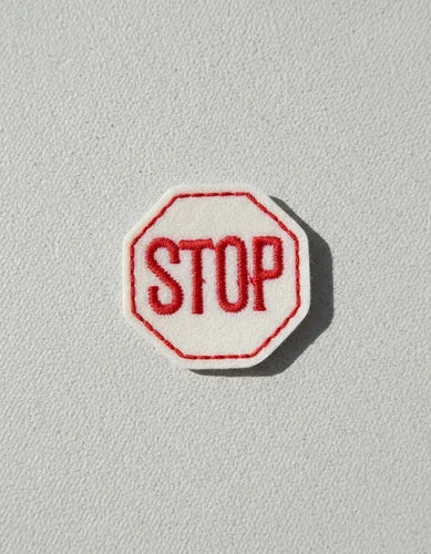 Parche Camiseta Señal de Tránsito STOP