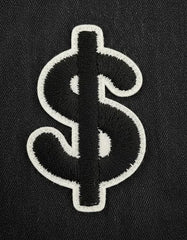 Parche Camiseta Símbolo Dólar