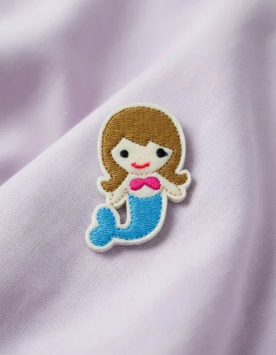 Parche Camiseta Sirena Kawaii