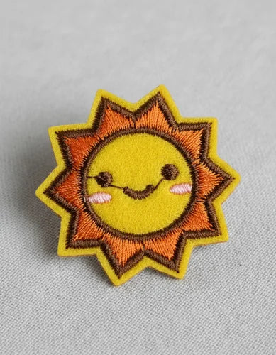 Parche Camiseta Sol Feliz