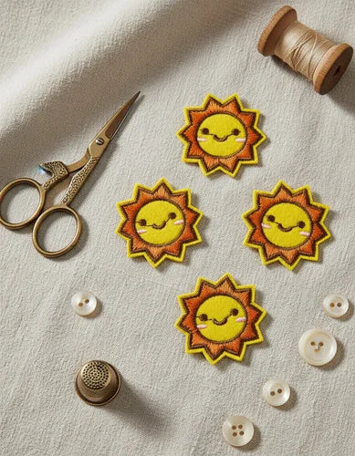 Parche Camiseta Sol Feliz