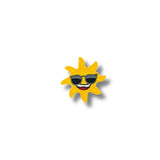 Parche Camiseta Sol Playero Cool