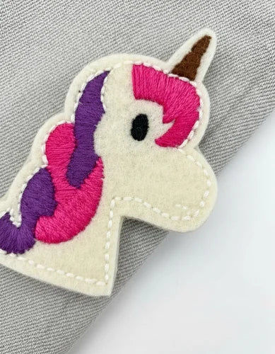 Parche Camiseta Unicornio Melenita Fucsia