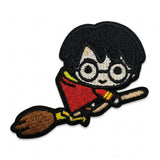 Parche Grande Camiseta Harry Potter Volando en Escoba
