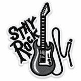 Parche Grande Camiseta Stay Rock Guitarra Eléctrica