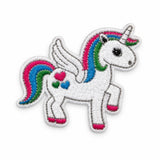 Parche Grande Camiseta Unicornio Alado Arcoíris