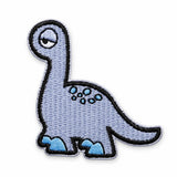 Parche Mediano Camiseta Brachiosaurus Celeste