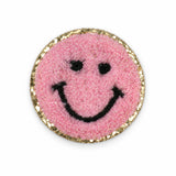 Parche Mediano Camiseta Carita Feliz Rosa