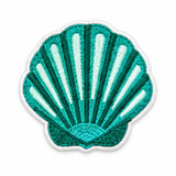 Parche Mediano Camiseta Concha Marina Turquesa
