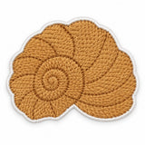 Parche Mediano Camiseta Conchas Espiral
