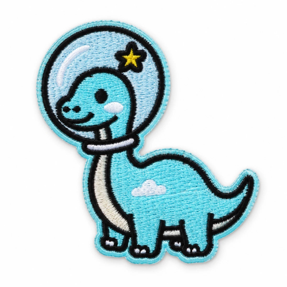 Parche Mediano Camiseta Dinosaurio Astronauta