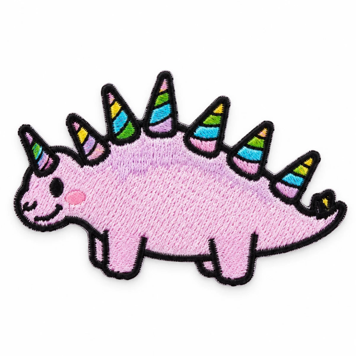 Parche Mediano Camiseta Dinosaurio Rosa de Fiesta