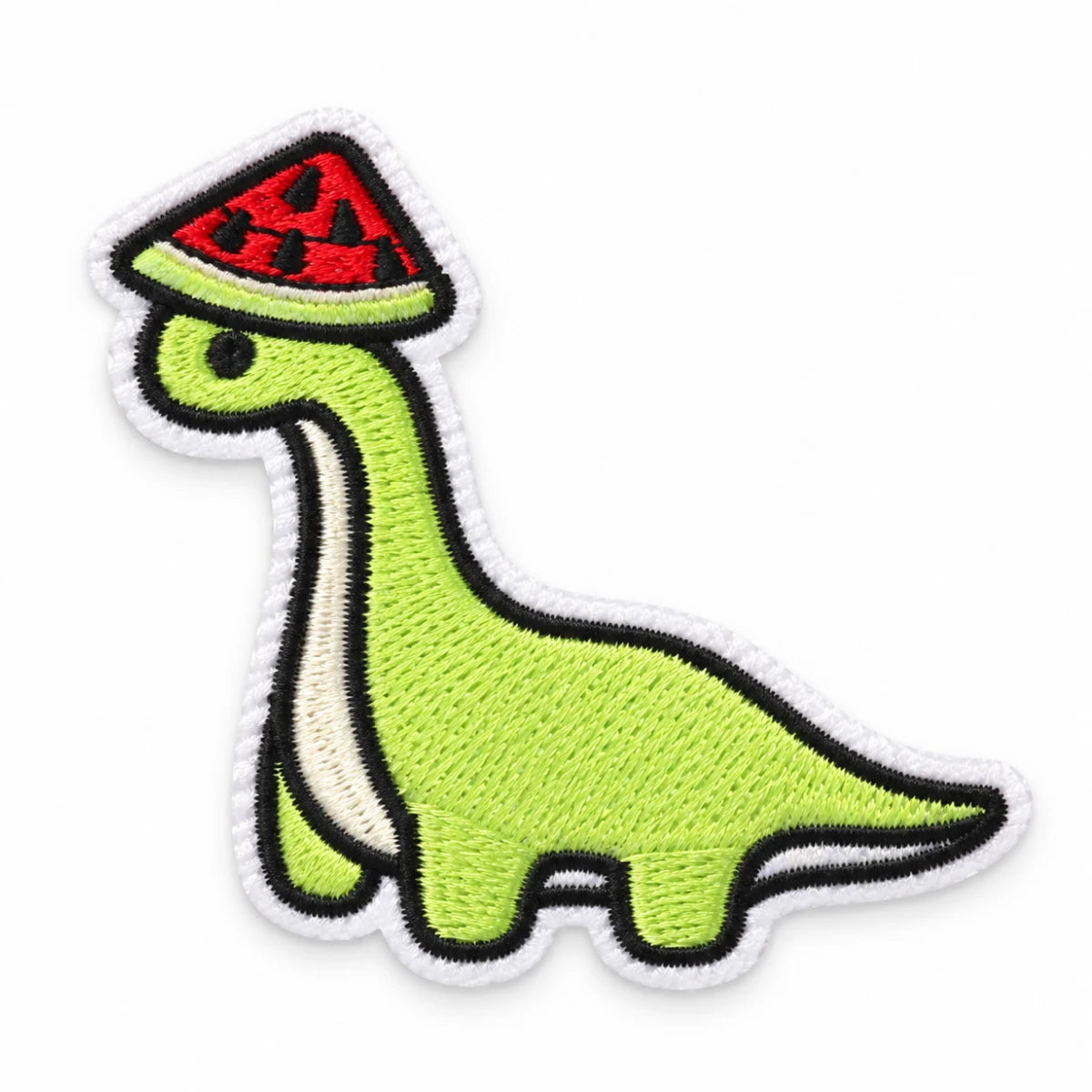 Parche Mediano Camiseta Dinosaurio con Sandía
