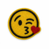 Parche Mediano Camiseta Emoji Beso con Corazón