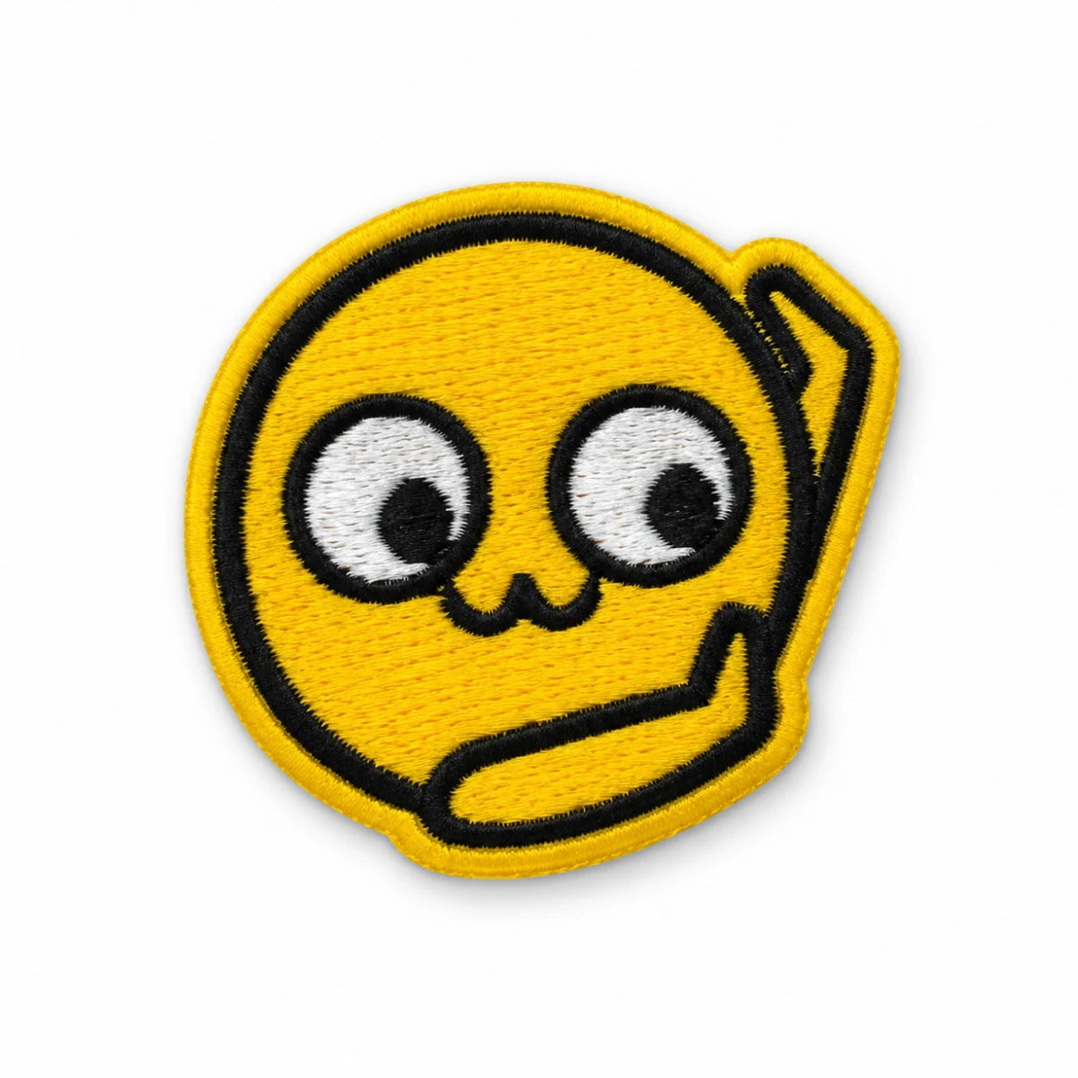 Parche Mediano Camiseta Emoji Mirada Curiosa
