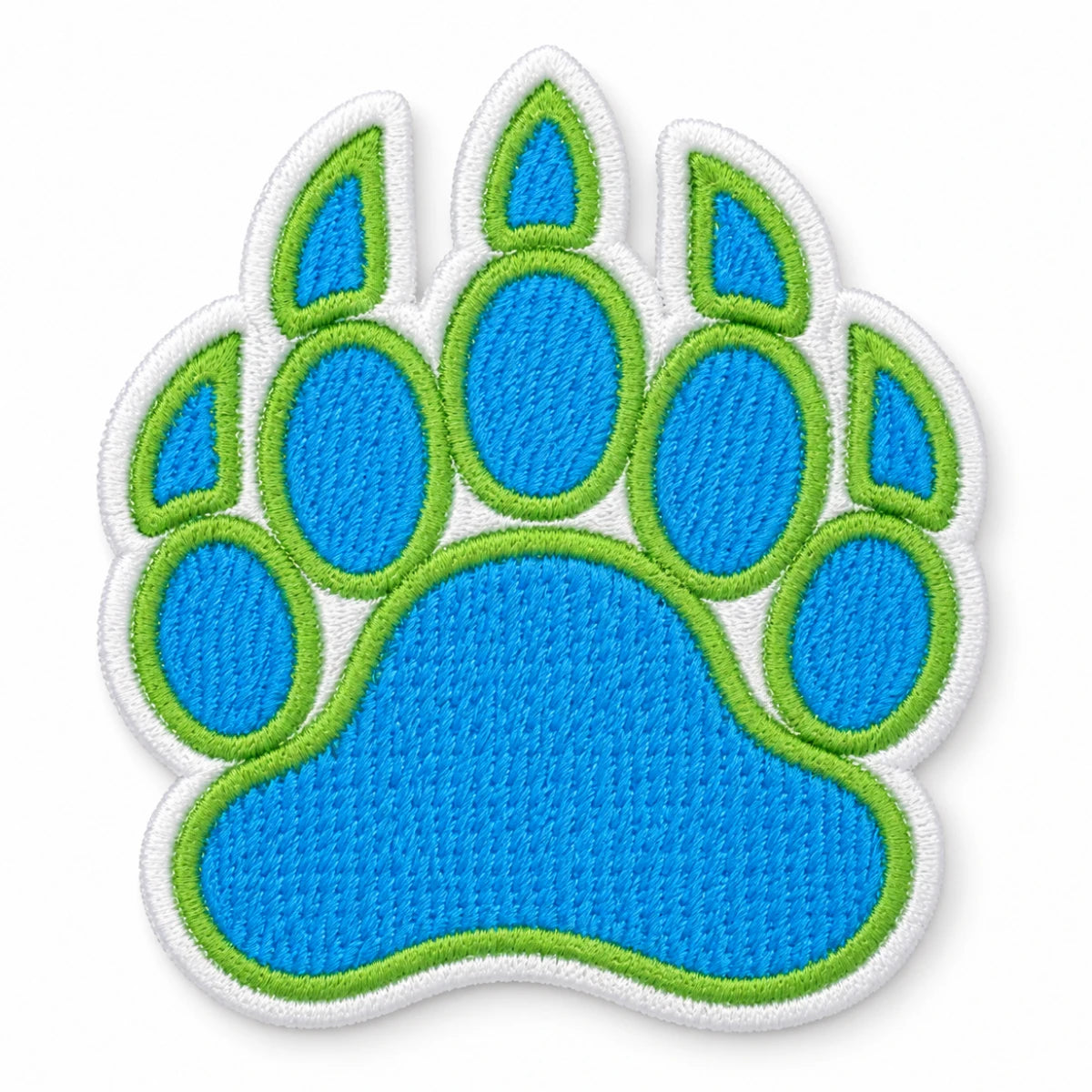 Parche Mediano Camiseta Huella de Oso con Garras