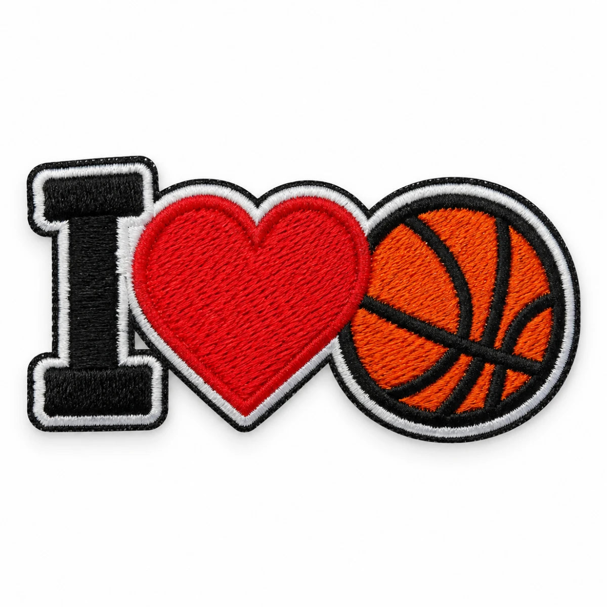Parche Mediano Camiseta I Love Baloncesto