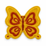 Parche Mediano Camiseta Mariposa Amarilla