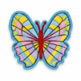 Parche Mediano Camiseta Mariposa Multicolor