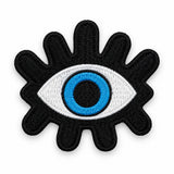 Parche Mediano Camiseta Ojo Azul Místico