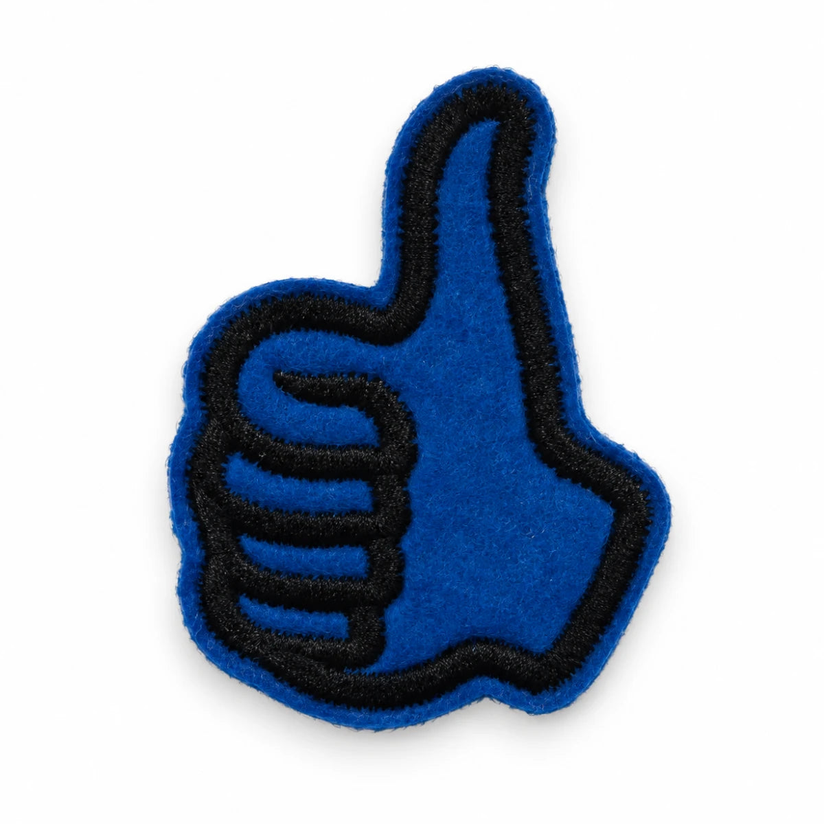 Parche Mediano Camiseta Pulgar Arriba Azul